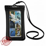 Salt Life Floating Waterproof Phone Case IPX8 Universal Dry Bag Lanyard Black. Fixed Price $34.99.