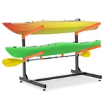 Kayak Storage Rack 2 Level Heavy Duty Adjustable Freestanding Indoor Outdoor. Fixed Price $129.99.