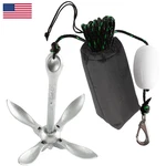 Rad Sportz Kayak Anchor - 5.5 Pound Folding For Paddle Board Sup Canoe. Fixed Price $63.61.