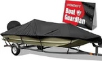 Bass Boat Cover 16-18.5 Ft, 800D Canvas Heavy Duty Waterproof 17. Fixed Price $122.98.