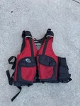 Mti Reflex 2 Adult Medium/large Life Vest Red And Black. Fixed Price $37.00.