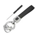 Uxcell Leather Wristlet Keychain, Car Holder With Ring And Anti-lo. Fixed Price $10.57.