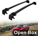 Auxmart 97125631 - Roof Rack Cross Bars (factory Side Rails Needed), Black. Fixed Price $55.69.