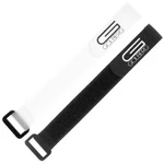 Golberg Cord, Rope, Wire Strap Fasteners - Black White 9.25" X .75". Fixed Price $9.99.