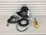 Bannon Compact Electric Cable Hoist, 660-LB. Capacity, 95FT. Lift, 110 Volts. Fixed Price $550.00.