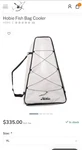 Hobie Xl Fish Bag Cooler. Fixed Price $200.00.