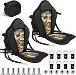 2 Pack Kayak Seats With Back Support Adjustable Sit On Top Padded Boat. Fixed Price $96.42.