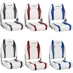 2PACK Boat Seat High/low Back Folding Fishing Captain Chairs Sponge Padding. Fixed Price $104.95.