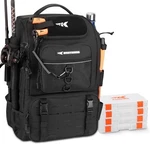 Kastking Karryall Fishing Tackle Bag With Rod Holder Boxes 40L Backpack. Fixed Price $67.99.