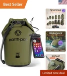 Waterproof Dry Bag - Roll Top Backpack Sack Keeps Gear For Kay.... Fixed Price $55.02.