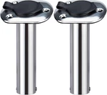 Hoffen 2PCS Boat Stainless Steel Fishing Rod Holder Flush Mount Silver. Fixed Price $37.35.