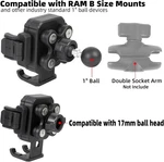 Universal Phone Holder Base For Ram Mounts Size Double Socket Arm, 1" (25MM.... Fixed Price $33.03.