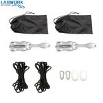 For Pwc Canoe Jet Ski 2 New 7.05LB Silver Marine Kayak Folding Anchor Kit. Fixed Price $63.14.