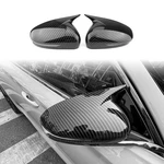 Horns Style Carbon Fiber Abs Exterior Mirror Side Rearview Cover.... Fixed Price $110.72.