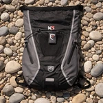 K3 Waterproof Dry Bag Backpack Black And Gray Hiking, Skiing Outdoor Nwt. Fixed Price $69.99.