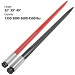 Vevor 32" 39" 49" Square Hay Bale Spear Wide Tine Spike Skid Conus For Tractor. Fixed Price $152.90.
