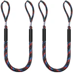 Botepon Boat Bungee Dock Lines, Mooring 6 Stretches To 9 Feet, Pack Of 2. Fixed Price $38.06.