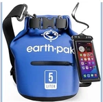 Earth Pak 5L Waterproof Dry Bag Roll Top Sack Kayak Camping Phone Case Blue. Fixed Price $14.99.