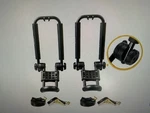 1 Pair Aa Universal Foldable J-bar Kayak/canoe Rack Folding Carrier Car/suv ,. Fixed Price $75.00.