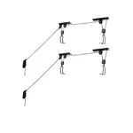Bike Hoists - Overhead Pulley System With 100 Lb Capacity For Bicycles Lad.... Fixed Price $47.87.