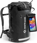 Earth Pak Waterproof Backpack Heavy Duty Hiking Roll-top Closure. Fixed Price $110.89.