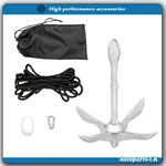 Marine Kayak Anchor Kit 1 Pack White Folding Grapnel Boat With Claw New. Fixed Price $14.64.