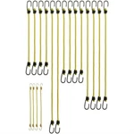 Keeper 06317 Assorted 10-IN 16-IN 18-IN 24-IN & 30-IN Round Bungee Cords 18-PACK. Fixed Price $22.99.