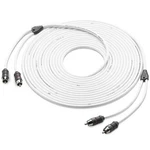 Jl Audio 010-13415-00 XMD-WHTAIC2-25 2-CHANNEL 25'-25' Marine Interconnect. Fixed Price $54.99.
