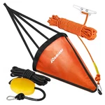 Caminor Drift Sock With Harness And Buoy Anchor 48'', Orange. Fixed Price $72.99.
