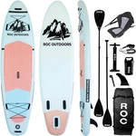 Roc Inflatable Stand Paddle Board With Premium Sup Accessories,. Fixed Price $222.63.