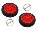 Meter Star 2PC 10" Kayak Cart Wheels, Puncture-proof Tire For Can.... Fixed Price $57.44.