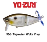 Yo-zuri 3/8" 3DB Wake Prop 85 Topwater Bait Choice Of Colors. Fixed Price $10.39.