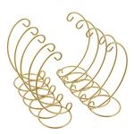 Pack Of 10 Ornament Display Stand Holder Iron Hanging Rack For Globe .... Fixed Price $31.44.