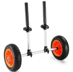 Adjustable Kayak Cart Canoe Boat Carrier 280LBS Load With 10'' Solid Tires. Fixed Price $25.79.