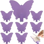 Butterfly Wall Hooks 8 Pack Self Adhesive Stainless Steel Decorative Storage New. Fixed Price $13.01.