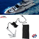1PCS Folding Fit For Grapnel Boat Marine Kayak Anchor Set White 2.5KG. Fixed Price $36.73.