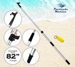 Pactrade Marine Anodized Aluminum Telescopic Kayak Boat Hook Dock Handle 47-82". Fixed Price $49.95.