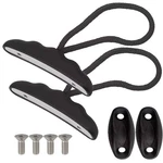 Kayak Handles Carry Kit Heavy Duty Toggle Thandle Rope For Canoe Black 2 Pcs. Fixed Price $22.49.