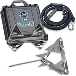 Wavesrx Trianchor - 5 Lb Bundle Stainless Steel Folding Pwc & Boat Kit. Fixed Price $195.25.