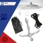 For Canoe Kayak Raft Boat 1.5LB/3.3LB/5.5LB/7.05LB Marine Anchor Kit. Fixed Price $35.81.