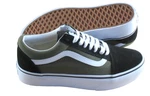 Vans Women's Old Skool Platform Grape Leaf Green Black Shoes Size 7.5. Fixed Price $64.99.