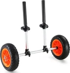 Vevor Kayak Cart 280LBS Load Capacity With 10 Inch Solid Tires Heavy Duty Y02017. Fixed Price $49.62.
