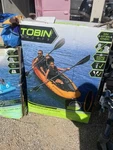 10FT Tobin Sports 2 Person Inflatable Wavebreak Kayak Tandem Paddles New. Fixed Price $150.00.
