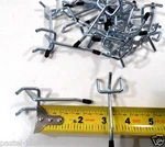Hooks 50 Pc. 2" Inch Pegboard Safety Black Tip. Fixed Price $15.99.