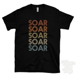 Soar Repeated Retro Style T-shirt & Womens Novelty Cool Name Gift. Fixed Price $21.48.