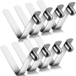 8 Pcs Stainless Steel Tent Pole Clips Kayak Paddle Spring Snap Locking Pin. Fixed Price $13.01.