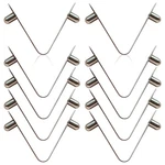Anranmm 10 Pcs Stainless Steel V-clips Butterfly For 6 Double Pin. Fixed Price $14.76.