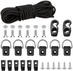 Clio Kayak Deck Rigging Kit 8 Feet Bungee Cord With Ends Hooks. Fixed Price $16.19.