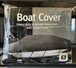 Stormpro Heavy-duty Trailerable Boat Cover Fits 20-22 Ft V-hull Beam Width 106. Fixed Price $199.99.