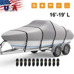 1200D Heavy Duty Trailerable Fits 16-19FT V-hull Fish&ski Boat Cover Waterproof. Fixed Price $87.99.